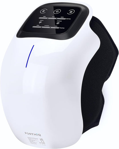FORTHiQ Knee Massager Smart with Heat, Red Light and Vibration, 3-in-1 Cordless, 2025 Updated Edition, Gifts for Grandma & Grandpa